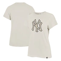 T-shirt Panthera Frankie des Yankees de New York '47 Oatmeal pour femmes