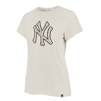 T-shirt Panthera Frankie des Yankees de New York '47 Oatmeal pour femmes