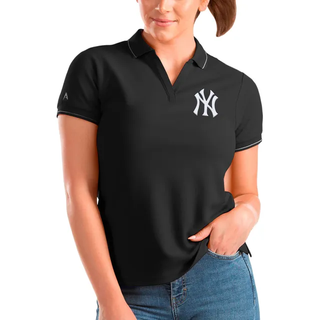 Lids New York Yankees Antigua Women's Liberty Polo - White/Navy