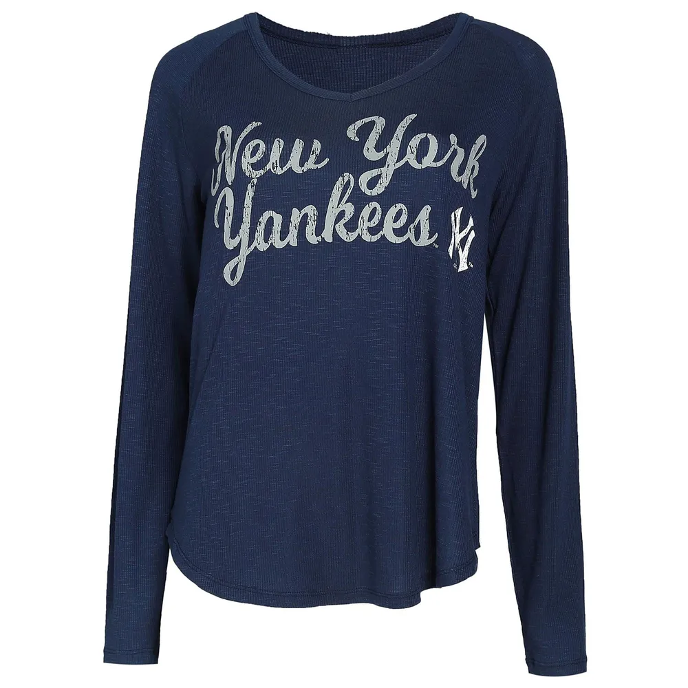 Lids New York Yankees Concepts Sport Women's Flagship Long Sleeve