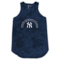 Women's Concepts Sport Navy New York Yankees Plus Jersey Tank Top & Pants Sleep Set