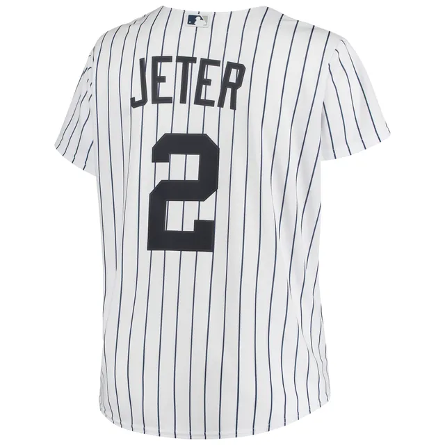 Profile Women's Derek Jeter White New York Yankees Plus Replica