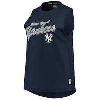 Débardeur Marcie des New York Yankees DKNY Sport pour femme, bleu marine