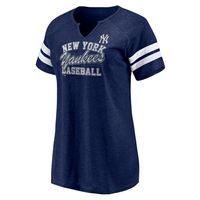 Plus Size - MLB New York Yankees Navy Triblend Tee - Torrid