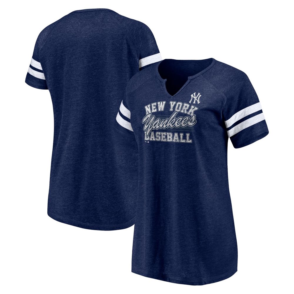 Plus Size - MLB New York Yankees Navy Triblend Tee - Torrid