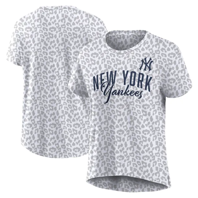 Lids New York Yankees Fanatics Branded Women's Fan T-Shirt Combo Set -  Navy/Gray