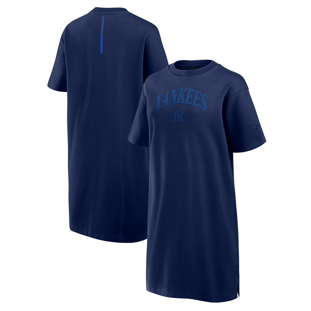 Robe en coton bleu marine pour femme Fanatics New York Yankees Elements