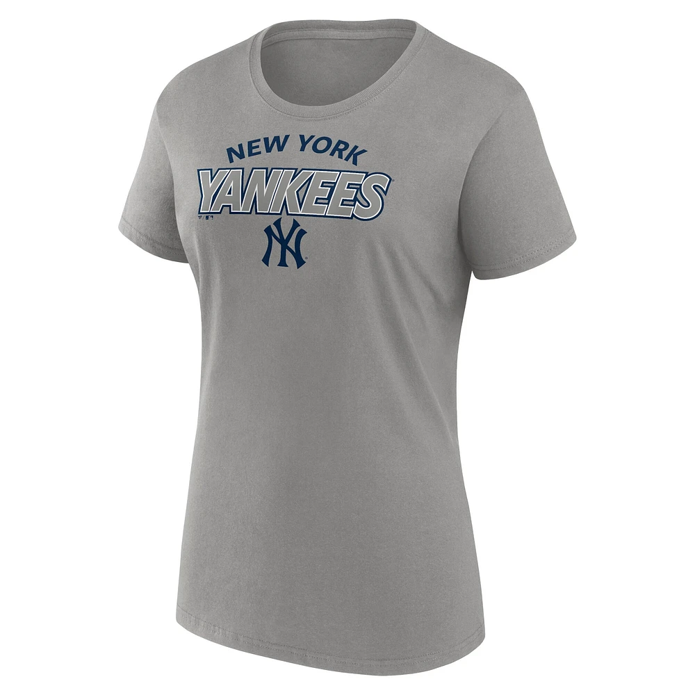 Pack combiné de t-shirts Risk Fanatics New York Yankees pour femmes