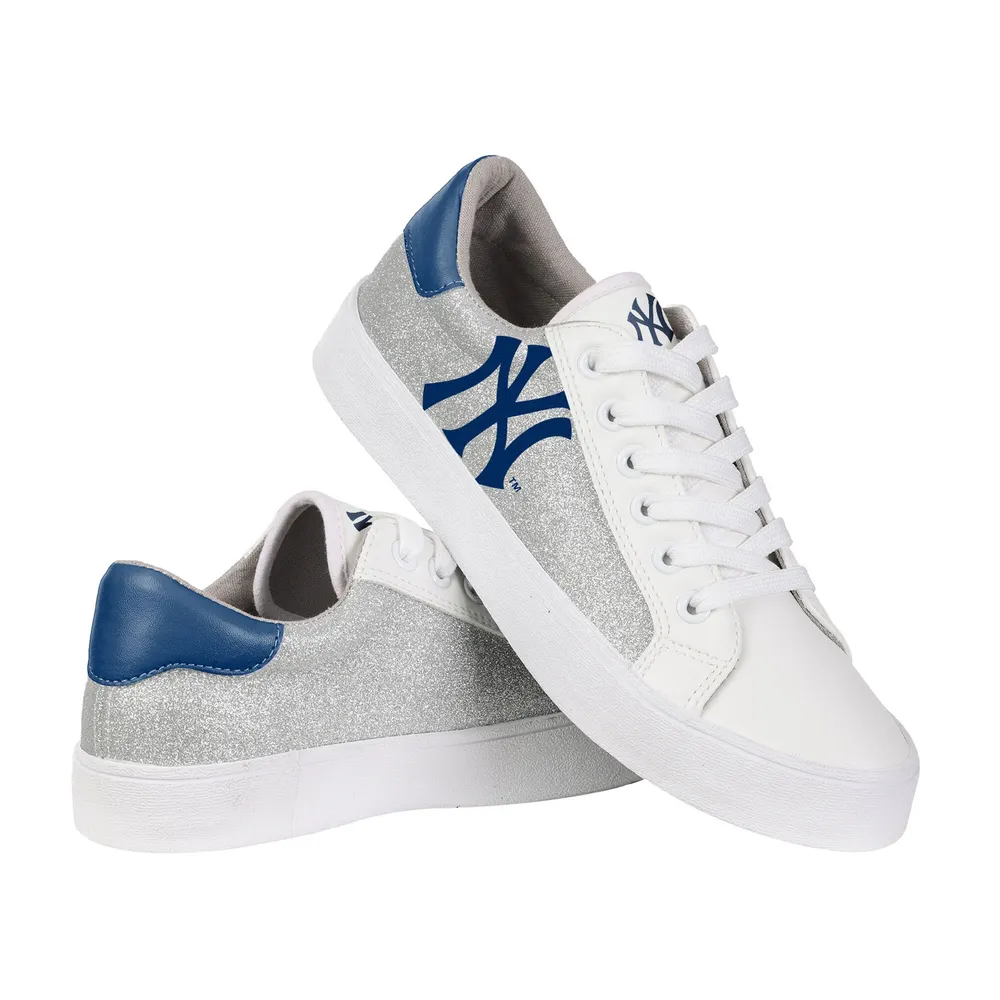 New York Yankees FOCO Women's Glitter Sneakers