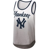 Women's G-III 4Her by Carl Banks White New York Yankees Logo Opening Day - Tank Top