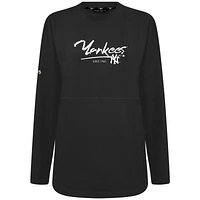 Sweat-shirt à capuche noir Accolade Beaudry Express des Yankees de New York pour femme Levelwear