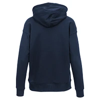 Women's Levelwear  Navy New York Yankees Adorn Retro Team 2.0 Pullover Hoodie