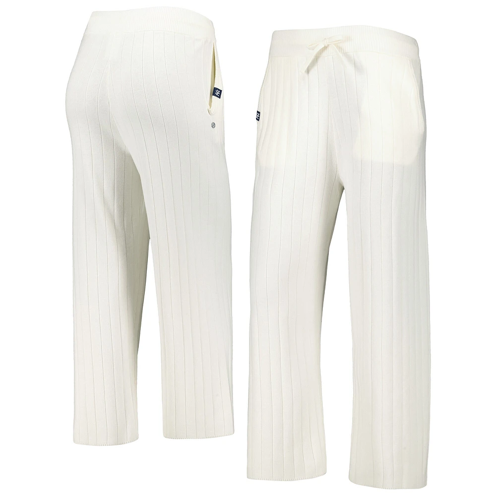 Pantalon en tricot New York Yankees Dream Icon Levelwear blanc pour femme