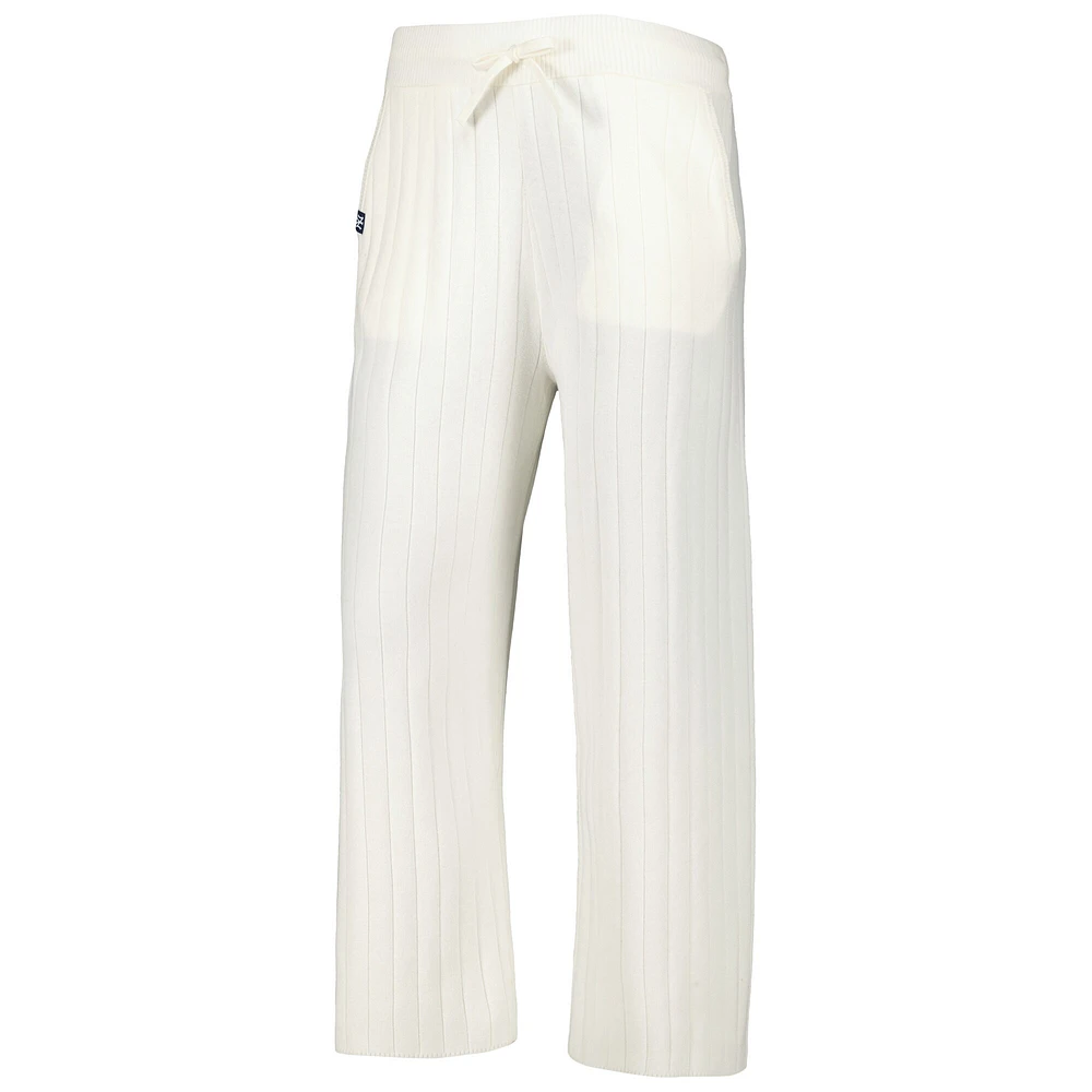 Pantalon en tricot New York Yankees Dream Icon Levelwear blanc pour femme