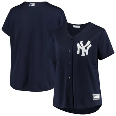 New York Yankees Women's Plus Alternate Replica Team Jersey - Navy