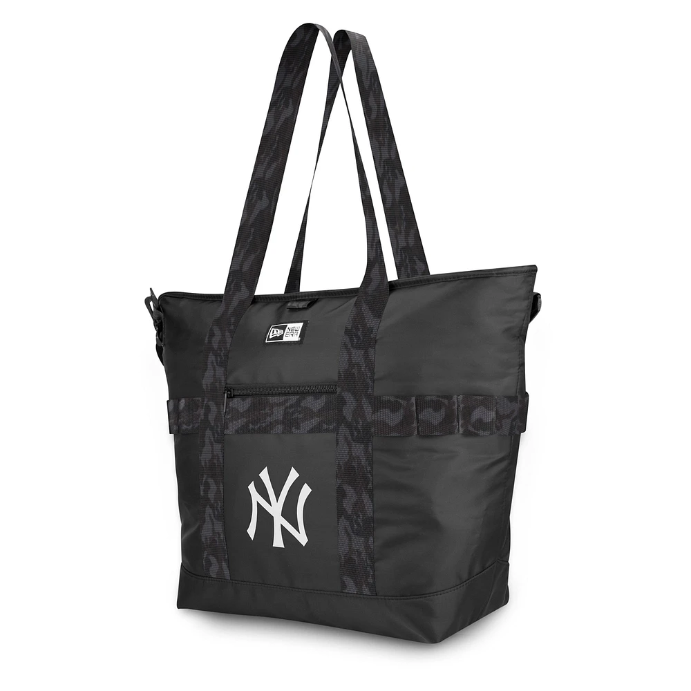 New Era New York Yankees Athleisure pour femme - Noir - Sac fourre-tout à glissière