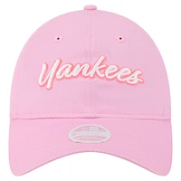 Women's New Era Pink New York Yankees Mother's Day 9TWENTY Adjustable Hat