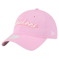 Women's New Era Pink New York Yankees Mother's Day 9TWENTY Adjustable Hat