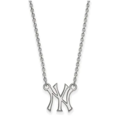 New York Yankees Women's Small Sterling Silver Pendant Necklace