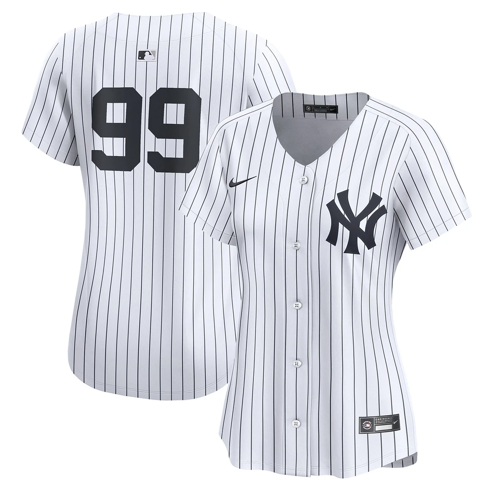 Maillot de joueur Nike Aaron Judge pour femme, blanc, New York Yankees Home Limited Player