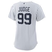 Men's Nike Aaron Judge White New York Yankees Home Replica Player Name Jersey