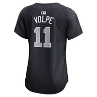 Women's Nike Anthony Volpe Navy New York Yankees Alternate Limited Player Jersey