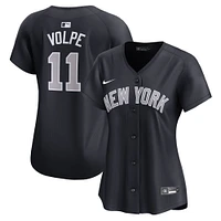 Women's Nike Anthony Volpe Navy New York Yankees Alternate Limited Player Jersey