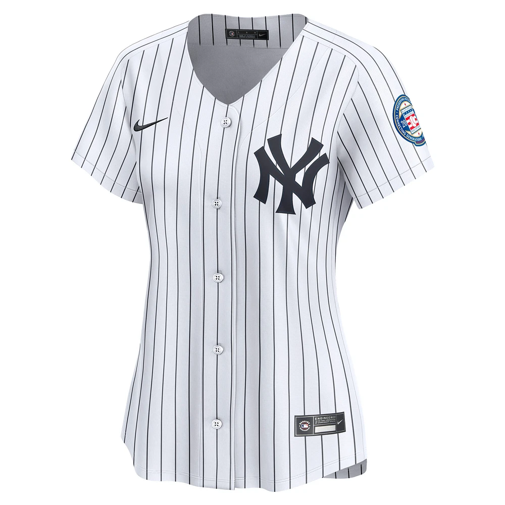 Women's Nike Derek Jeter White New York Yankees Home Limited Player Jersey