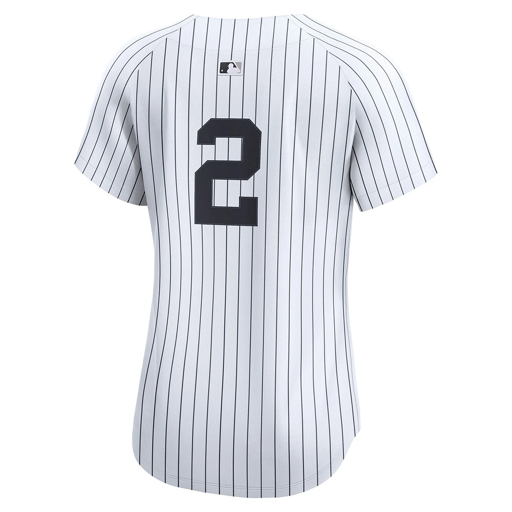 Women's Nike Derek Jeter White New York Yankees Home Limited Player Jersey
