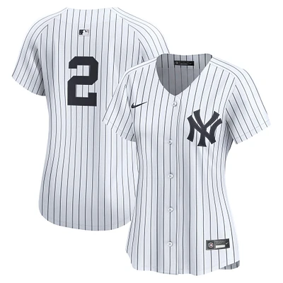 Women's Nike Derek Jeter White New York Yankees Home Limited Player Jersey