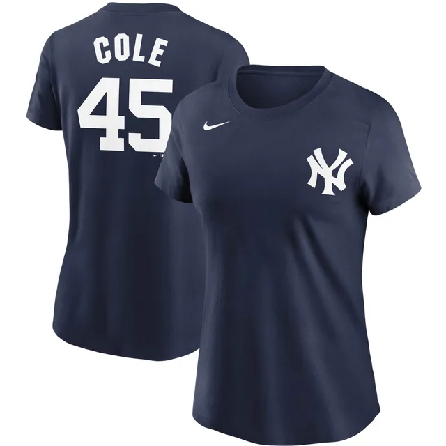 Nike Women's Derek Jeter Navy New York Yankees HOF2 Tri-Blend V-Neck T-Shirt