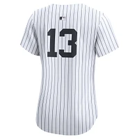 Maillot de joueur Nike Jazz Chisholm Jr. New York Yankees Home Limited pour femme, blanc
