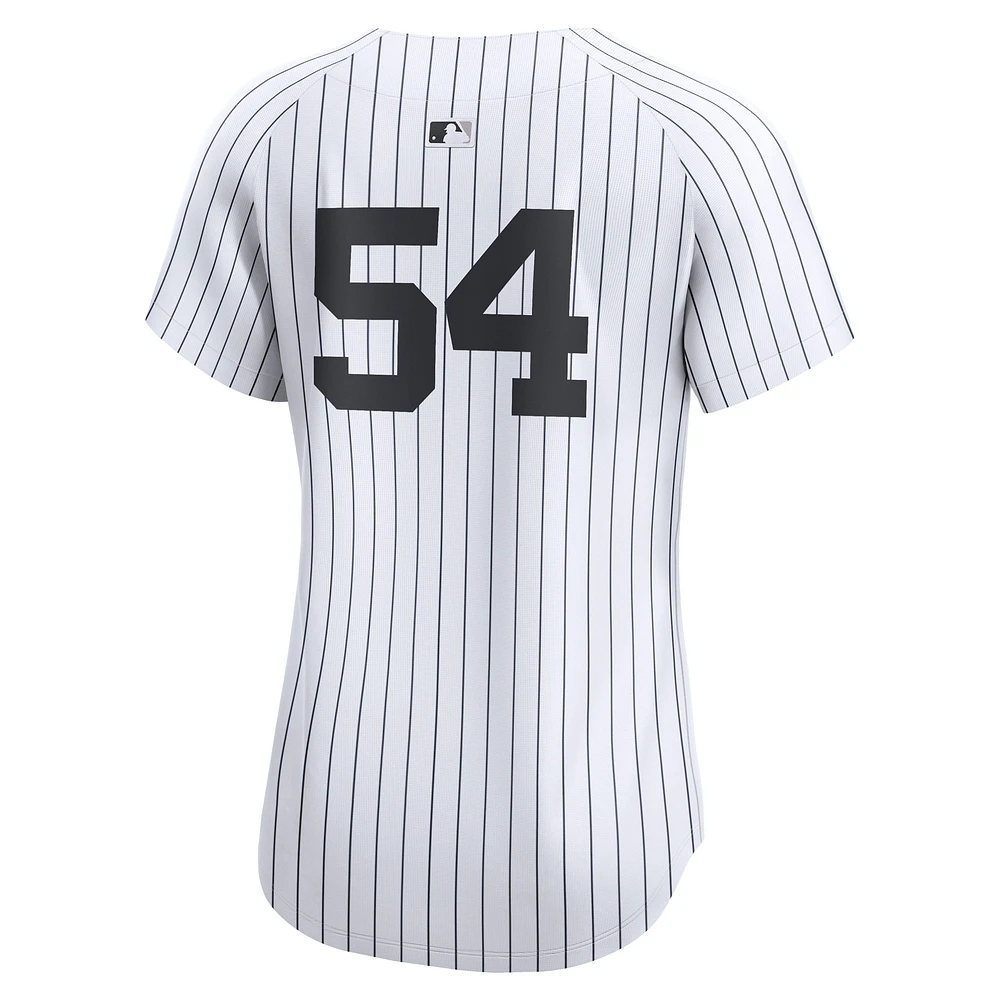 Maillot de joueur à domicile Nike Max Fried blanc New York Yankees pour femme