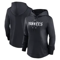 Women's Nike Navy New York Yankees Authentic Collection Pregame Performance Pullover Hoodie