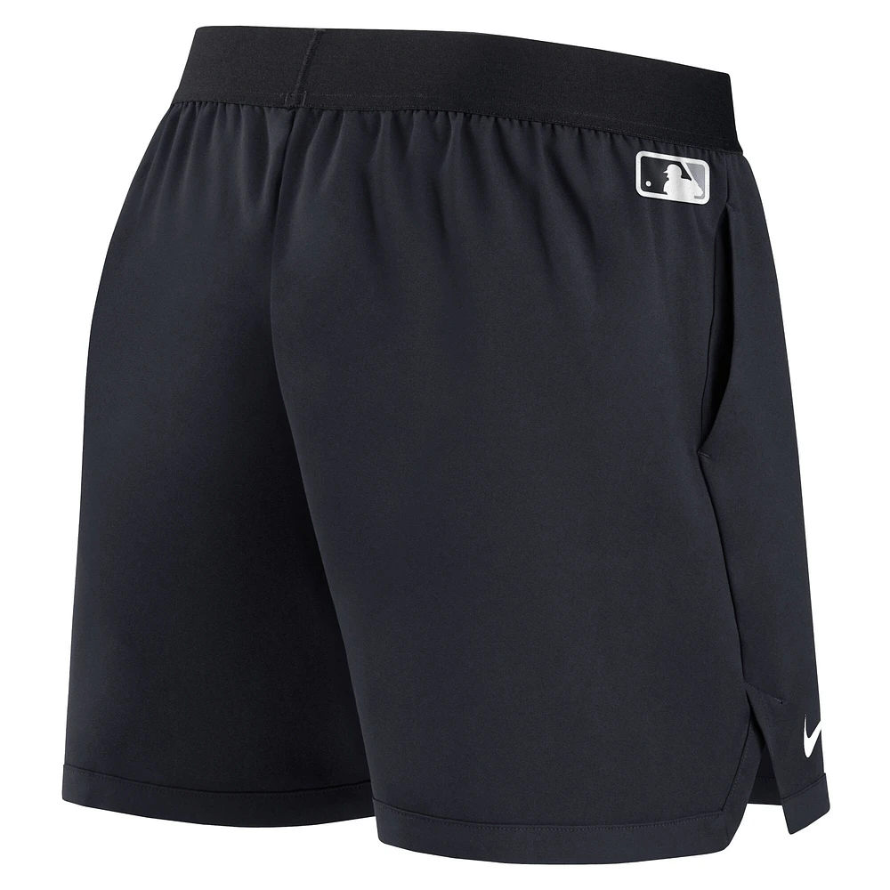 Short Nike New York Yankees Authentic Collection Team Performance pour femme - Bleu marine