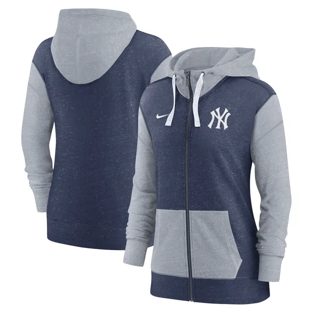 Detroit Tigers Nike Women's In Pocket Gym Vintage Full-Zip Hoodie