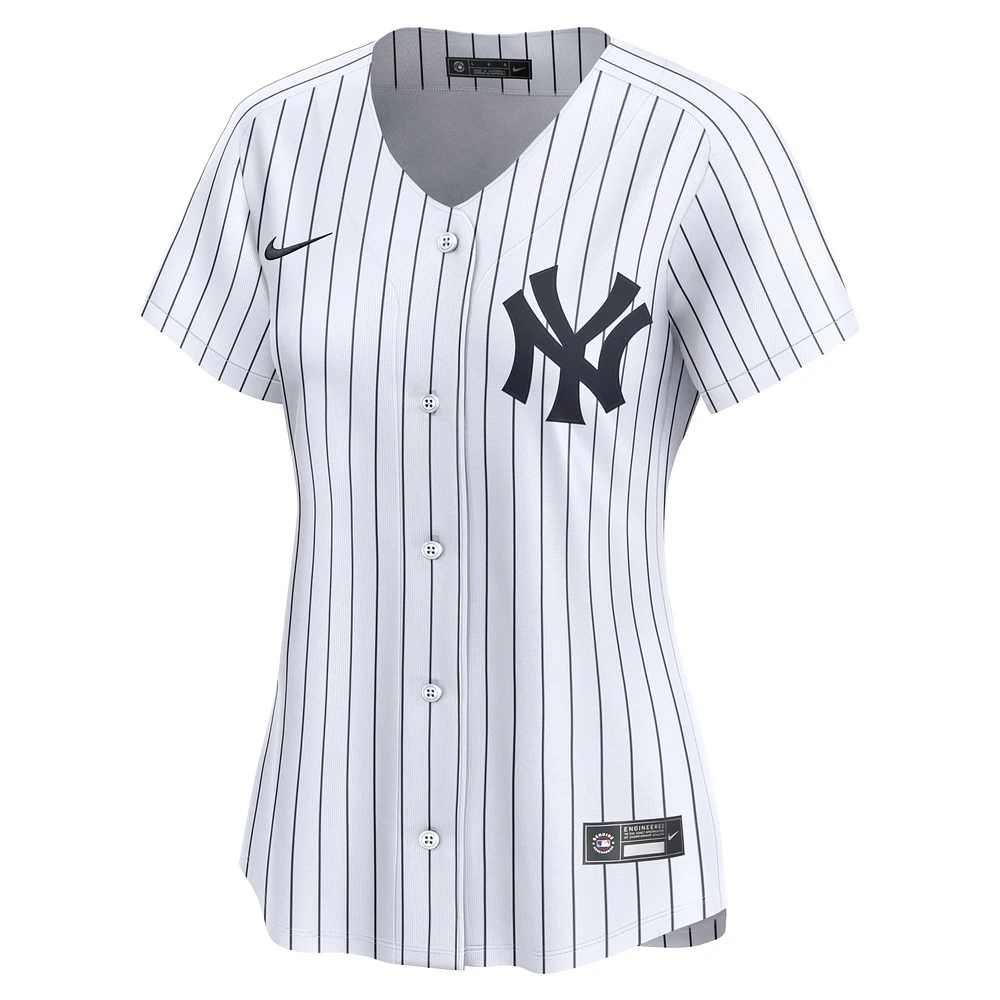 Maillot Nike blanc New York Yankees 2024 Jackie Robinson Day Home Limited pour femme