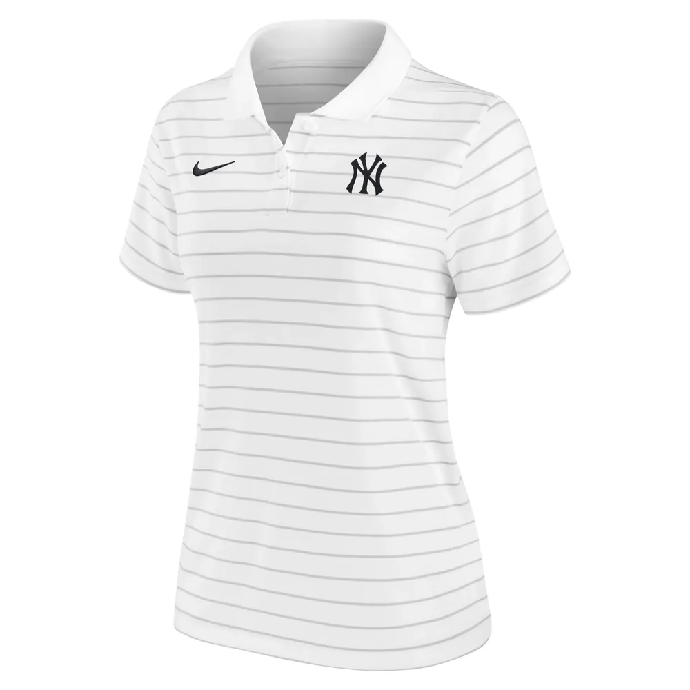 Nike Women's Nike White New York Yankees Authentic Collection Victory  Performance Polo