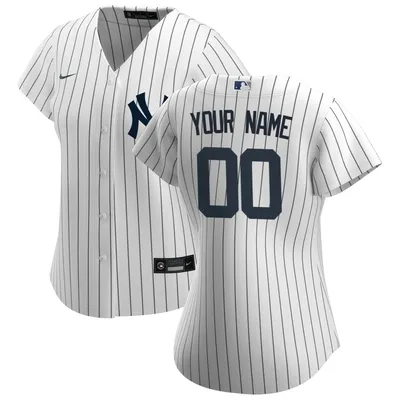 Men's Nike White New York Yankees Home Replica Team Jersey