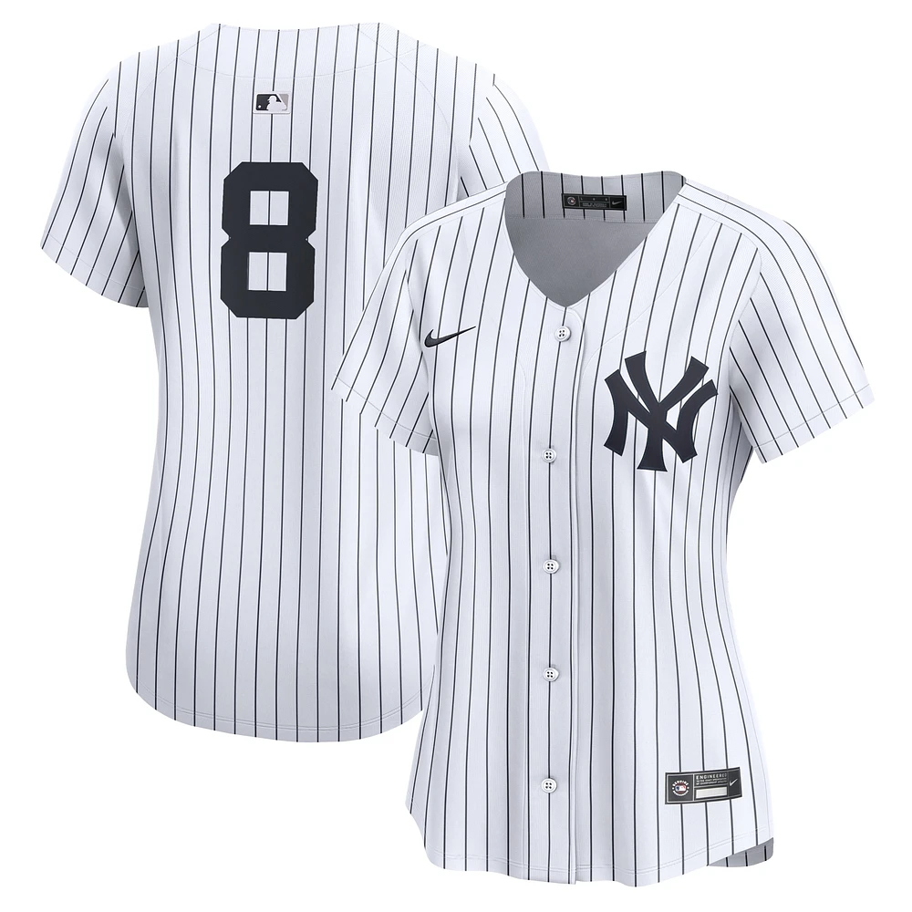 Maillot de joueur Nike Yogi Berra pour femme, blanc, New York Yankees Home Limited Player