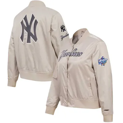 Lids New York Yankees Mitchell & Ness Women's Half-Zip Windbreaker