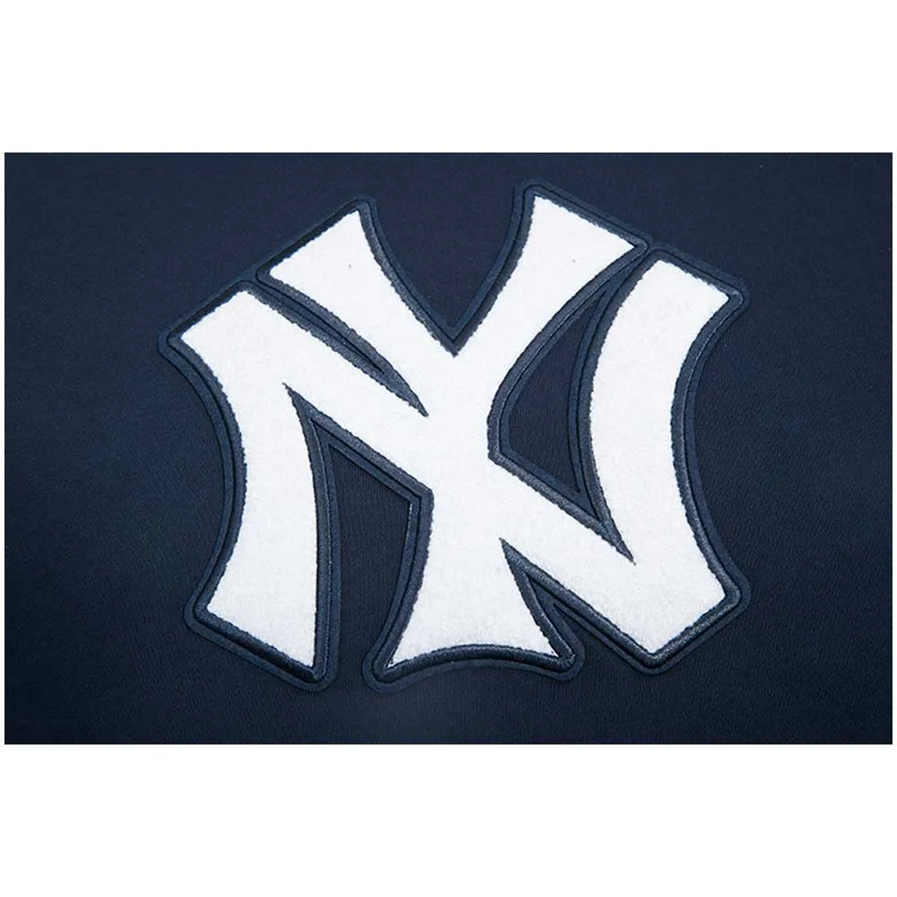 New York Yankees Pro Standard Logo Pullover Hoodie - White