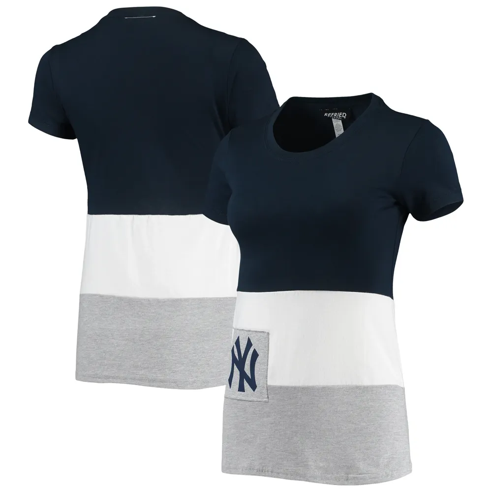 Lids New York Yankees Refried Apparel Women's Sustainable Fitted T-Shirt -  Navy