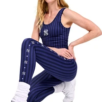 Women's Terez Navy New York Yankees TLC Printed Leggings