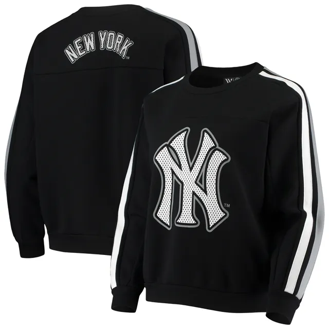 Women's Pro Standard Navy New York Yankees City Scape Pullover Sweatshirt Size: Large