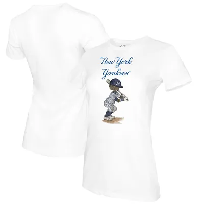 Lids New York Yankees Era Women's Colorblock T-Shirt - White