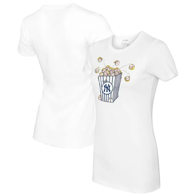 Lids New York Yankees Tiny Turnip Infant Slugger T-Shirt - White