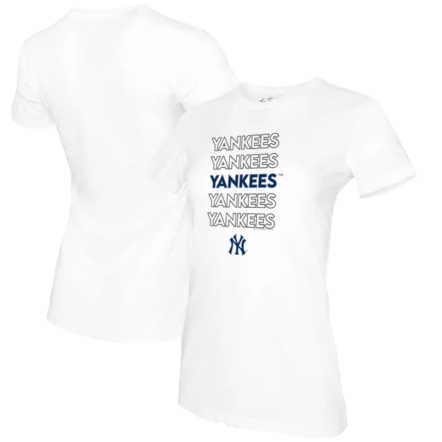 Lids New York Mets Tiny Turnip Women's Stacked 3/4-Sleeve Raglan T-Shirt -  White/Black