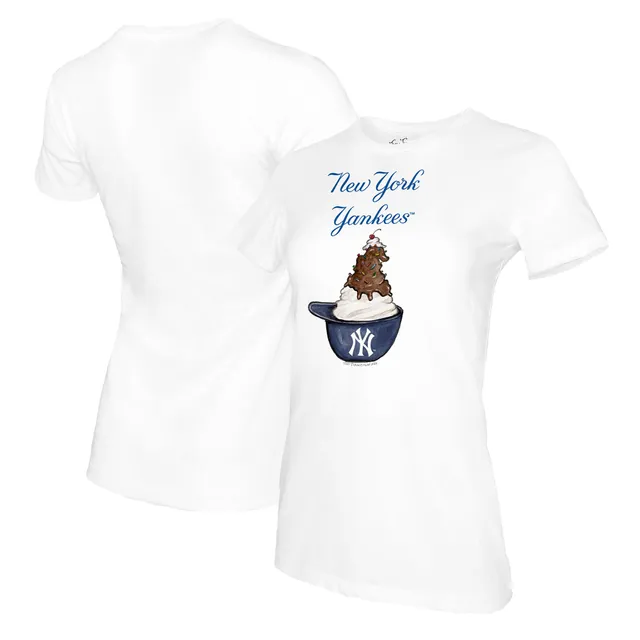 Lids New York Yankees Tiny Turnip Women's Triple Scoop T-Shirt