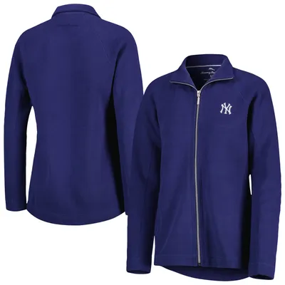 Veste Tommy Bahama Navy New York Yankees Aruba Raglan Full-Zip pour femme